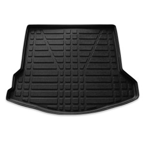 Ford Focus Trunk Mat - Omac - TPE - Black - '12-'18 Ford Focus Trunk Mat - Omac - TPE - Black - '12-'18